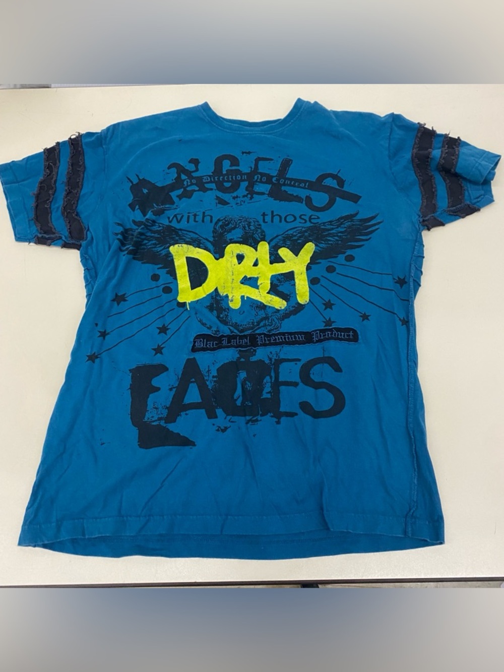 BLACK LABEL XL TEAL SHIRT